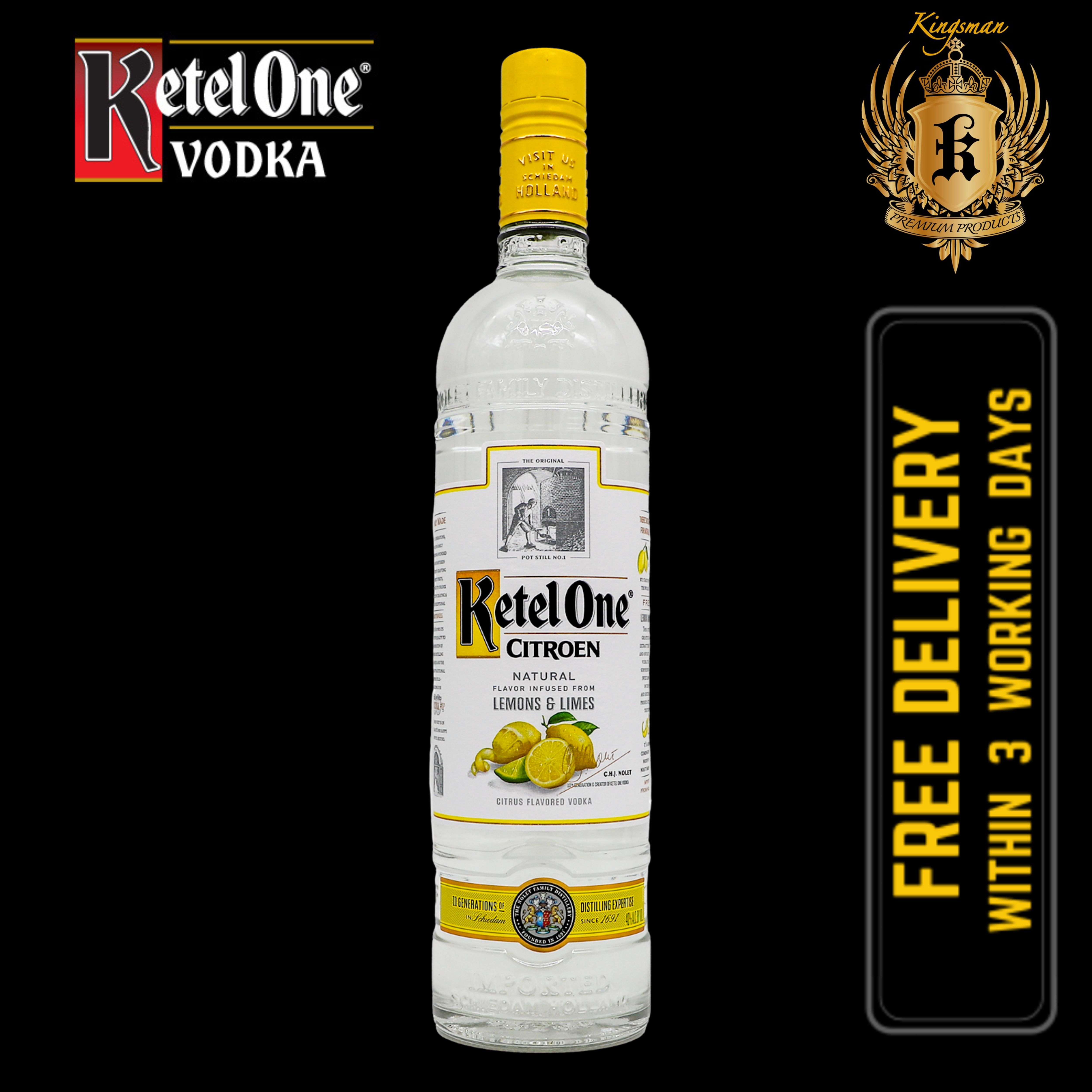 Ketel One Citron Vodka 750ml Lazada Singapore
