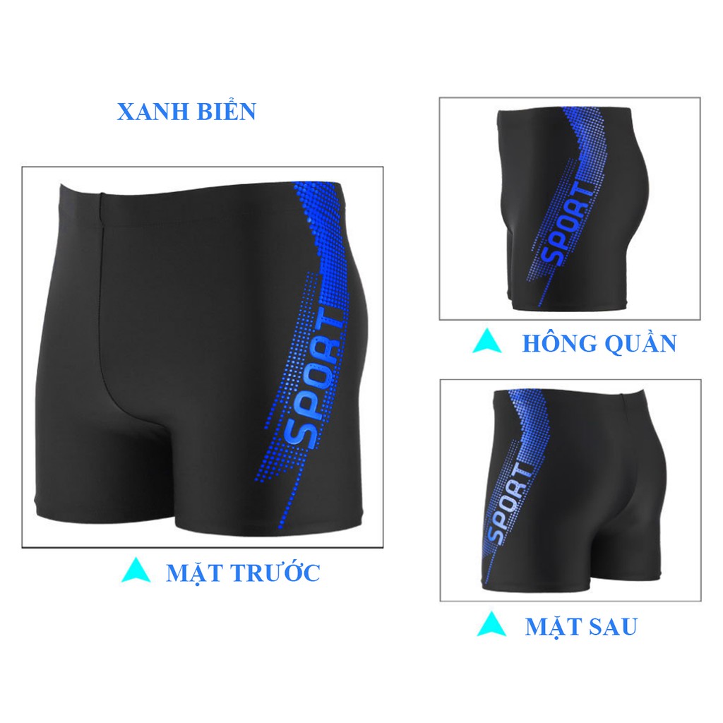 (S.A.L.E S.Ố.C) Quần bơi nam dáng đùi SHORT SPORT co giãn 4 chiều