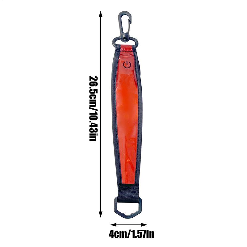 Reflective Safety Keyring Luminous Safety Keychain With Reflective ...