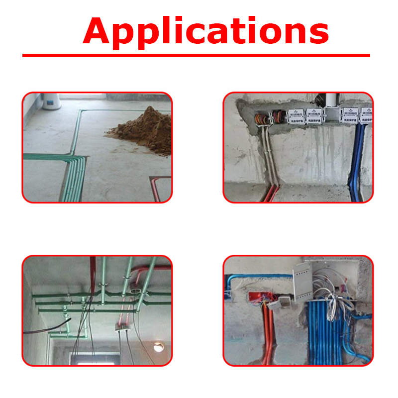 【Tech-savvy】 5/10/15/20/25/30/50M Electrical Wire Threader Tube ...