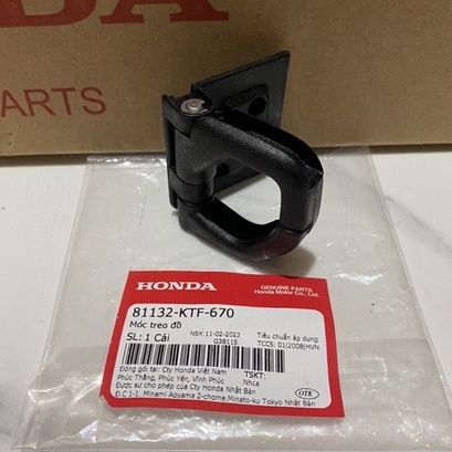 Móc treo đồ xe máy sh 125/150, lead 125, sh mode chính hãng honda