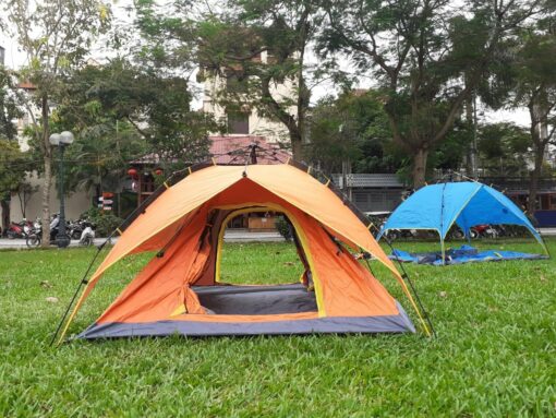 Lều cắm trại tự bung SHAMO CAMEL 2 lớp dành cho 4 người thumbnail