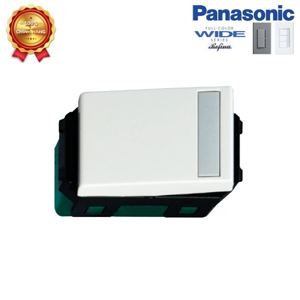 Công tắc panasonic wide refina 2 chiều loại nhỏ wev5532sw