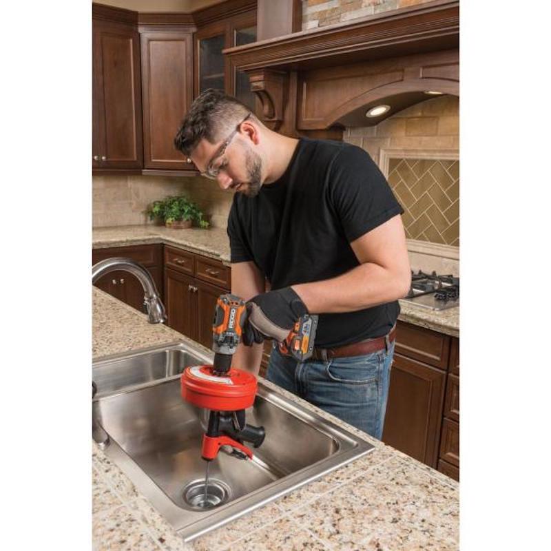 RIDGID 57043 Drain Cleaner Power Spin 