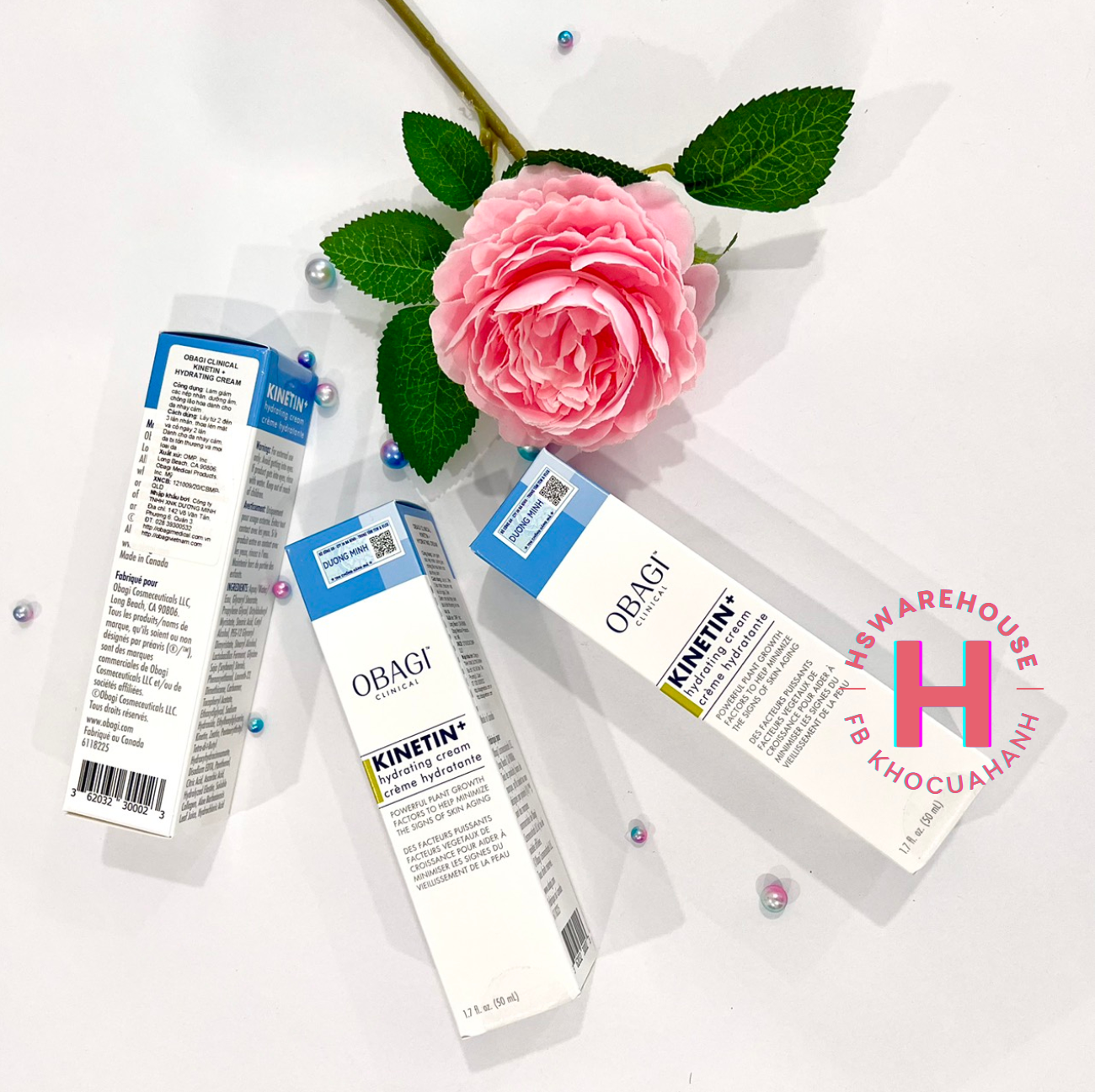 KINETIN Kem dưỡng phục hồi, làm dịu da O3gikinetin 50ml