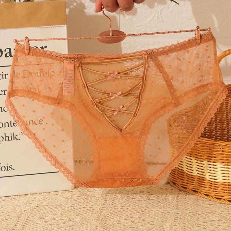 Quần Lót Đan Dây Chéo - B.Lingerie