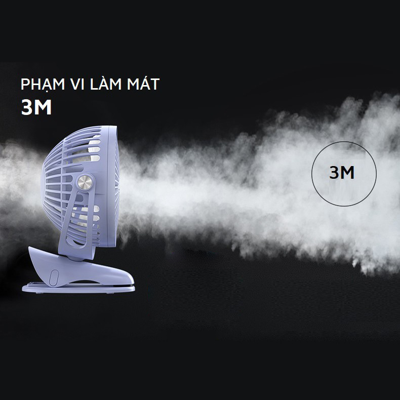 Quạt để bàn mini Yoobao F04 MAX 6400mAh