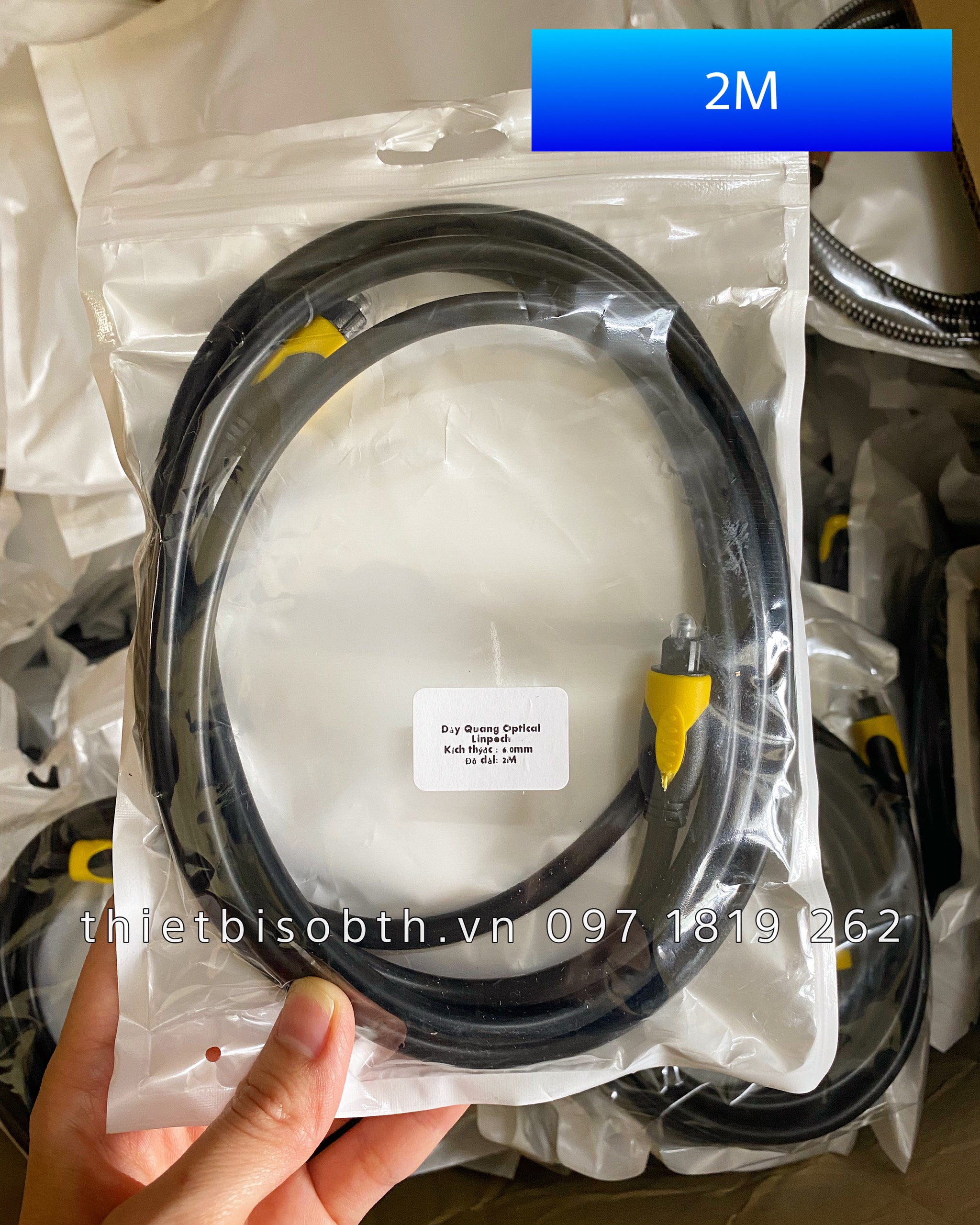 Dây Cáp Quang Audio Optical 2M - Hàng Chuẩn Xịn 0.6cm