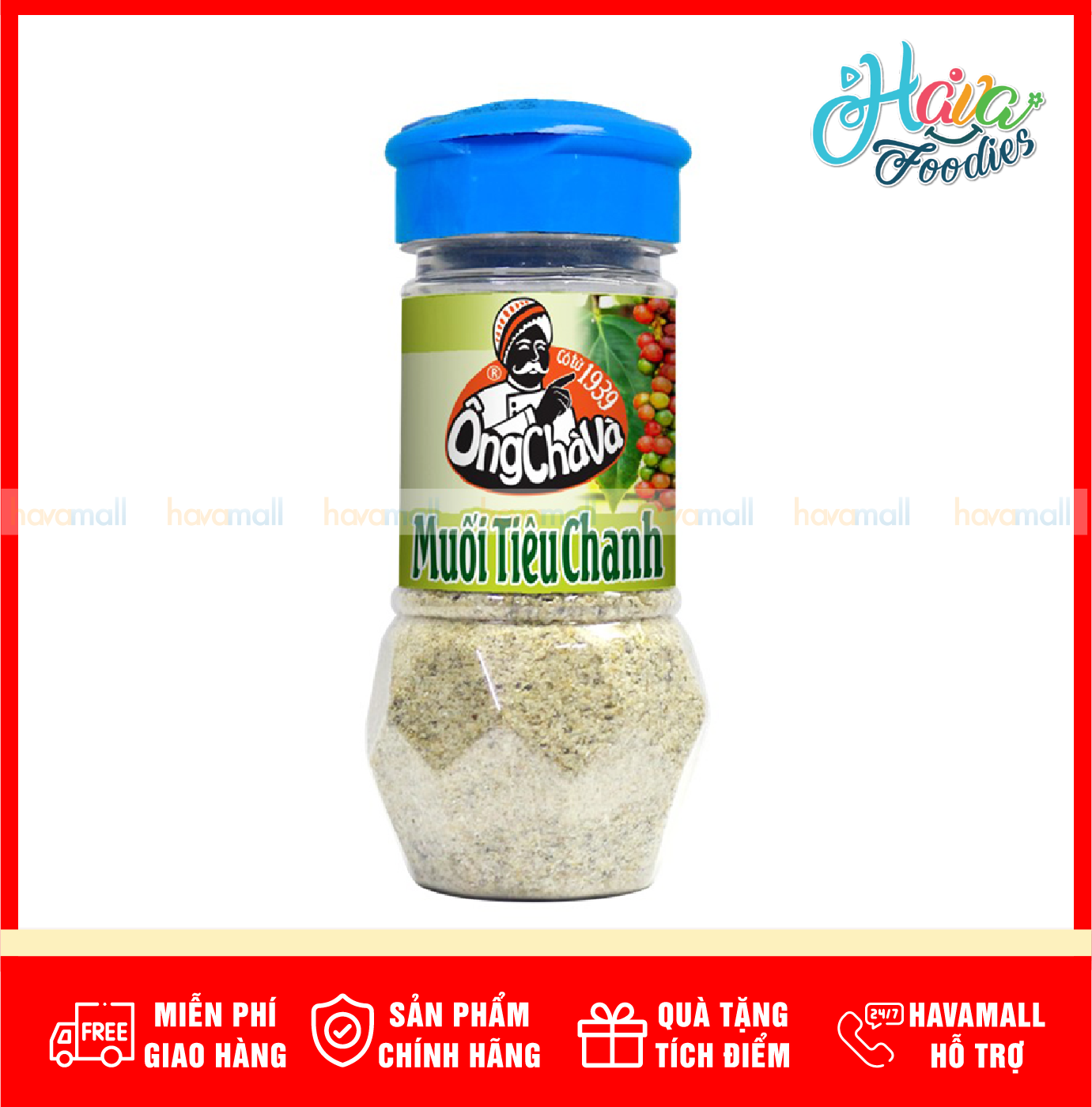 Muối tiêu chanh ông chà và 90g