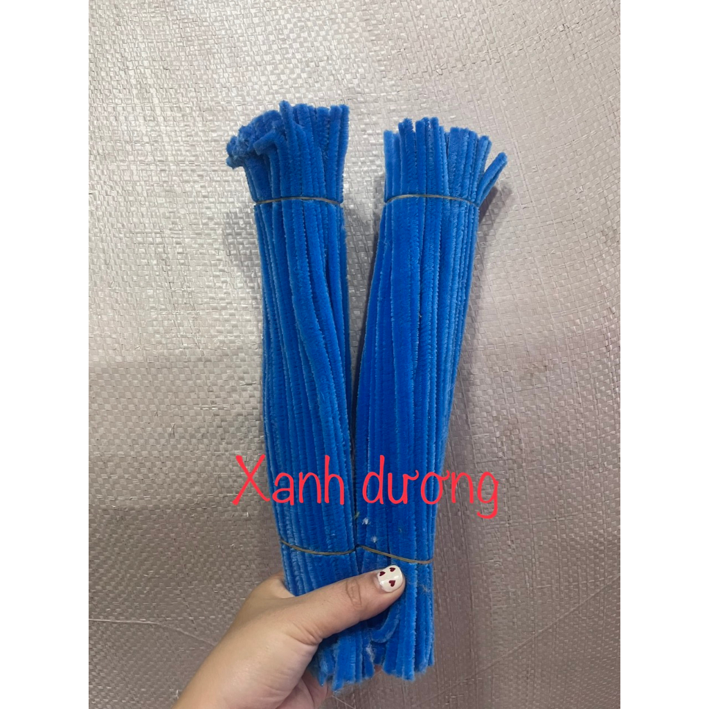 Kẽm nhung bó 100 sợi đủ màu