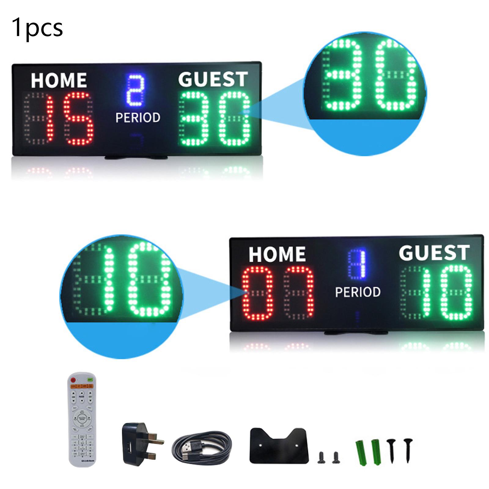 TOOYFUL Digital Scoreboard Electronic Basketball Scoreboard ...