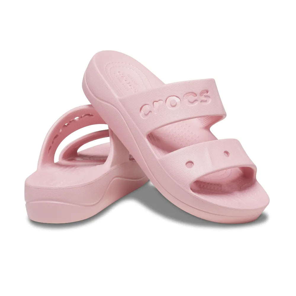 Dép Xăng Đan Nữ Crocs Baya Platform - Petal Pink - 208188-606