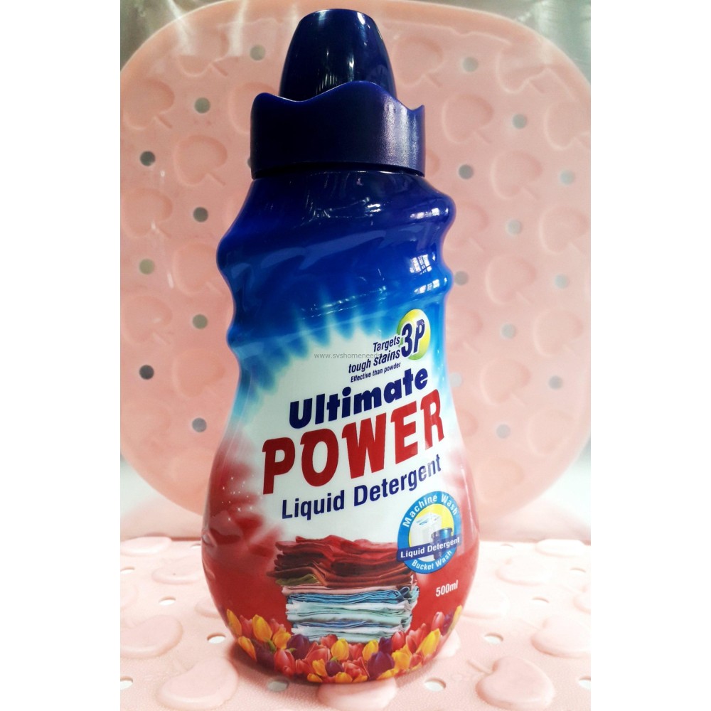 ULTIMATE POWER LIQUID DETERGENT 500ML Expiry Date 01 OCT 2025