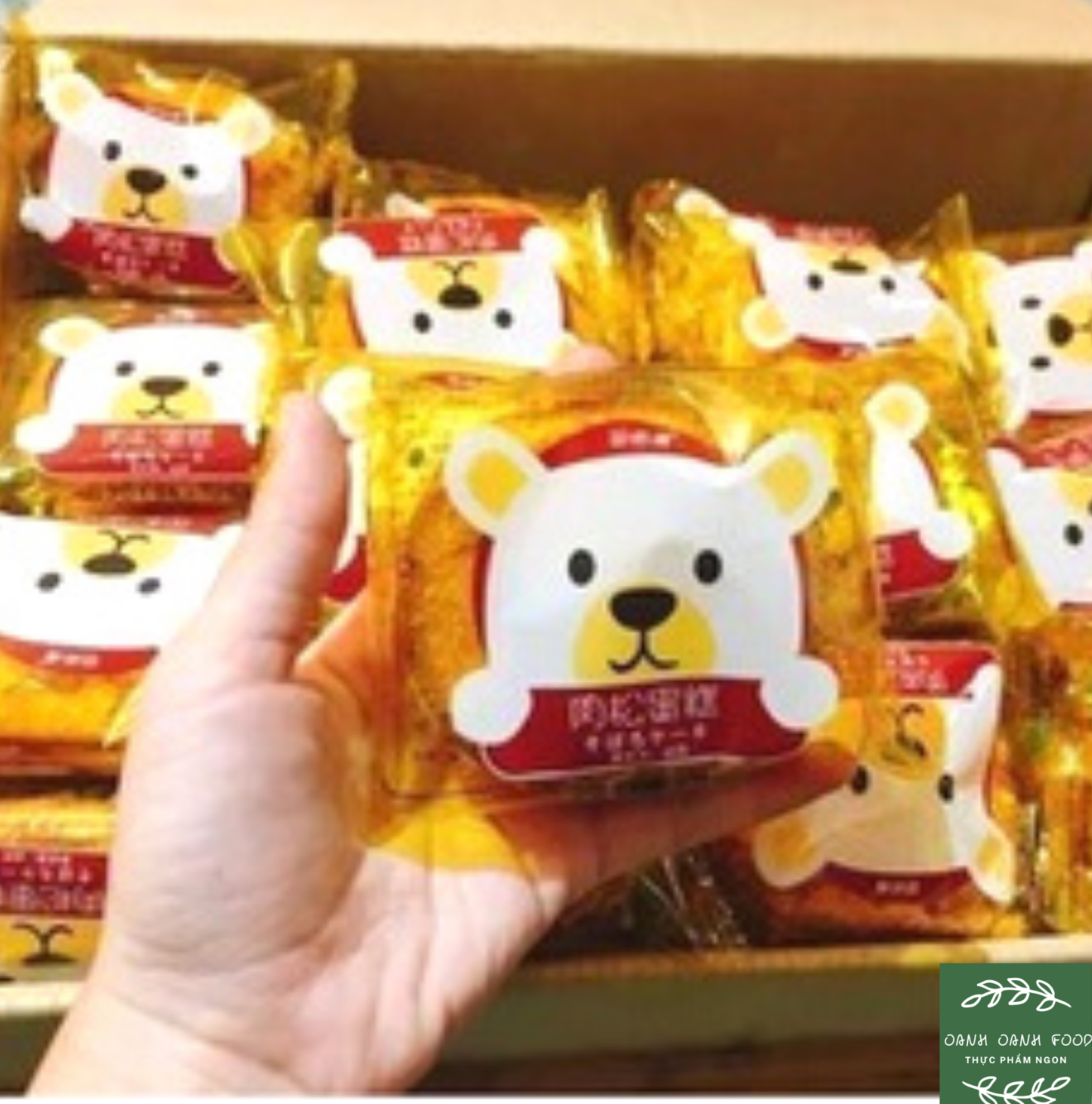 1 HỘP BÁNH RUỐC GẤU (30 CÁI)