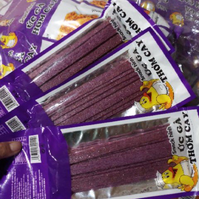 Bịch 30 Gói Snack Hình Ức Gà Thơm Cay