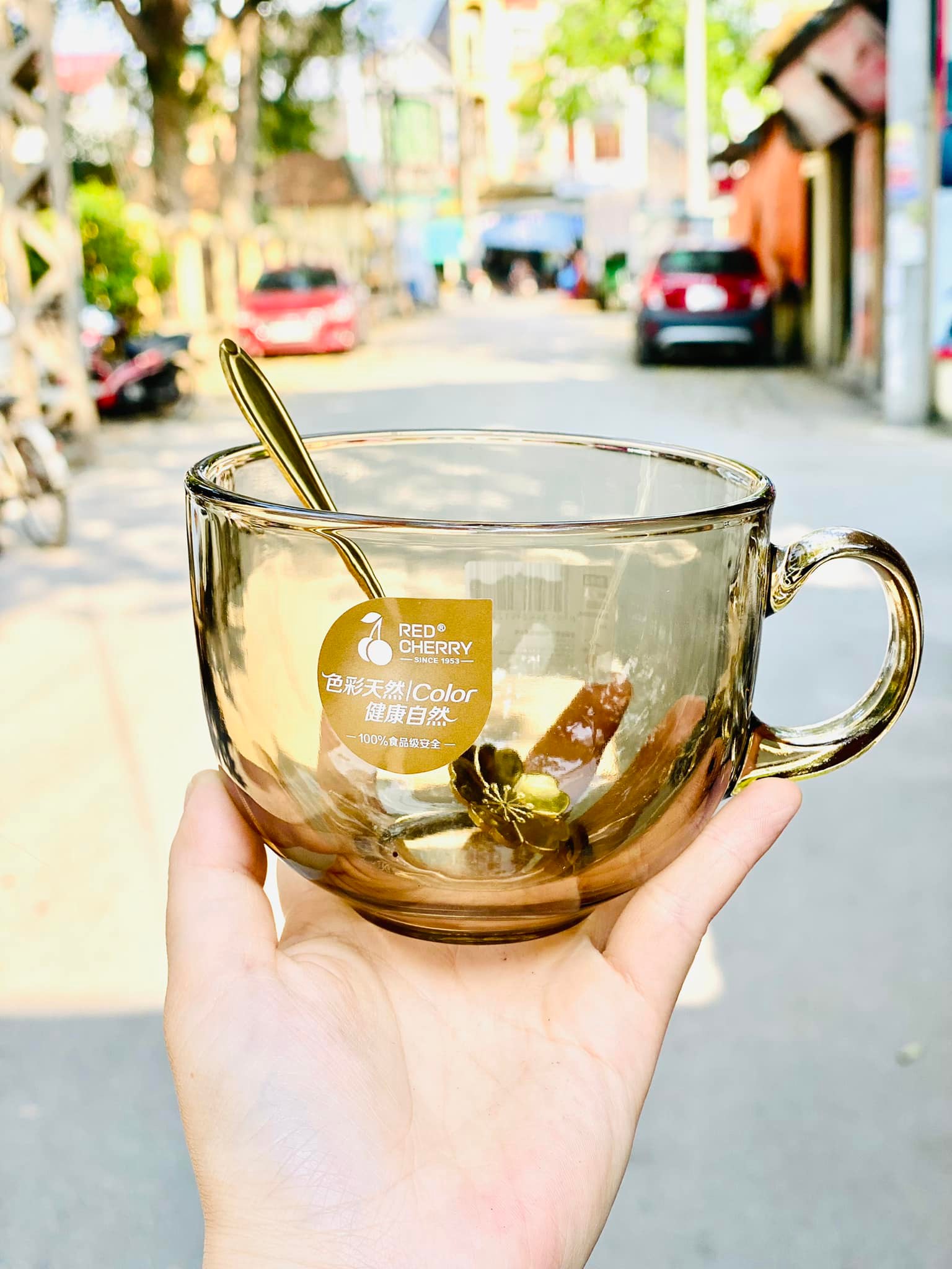 COMBO 4 CỐC THUỶ TINH MÀU HỔ PHÁCH