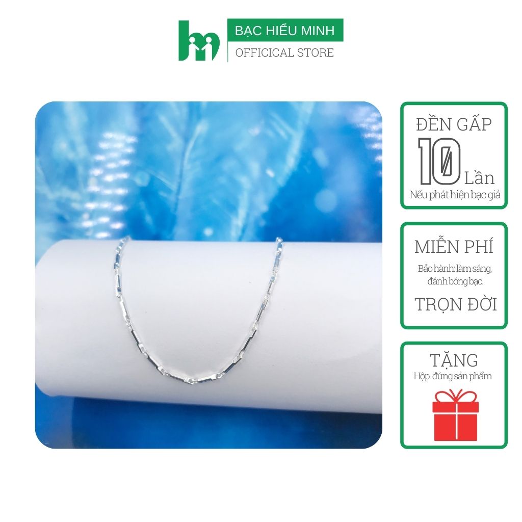 Dây chuyền nữ dcn024 bạc ý