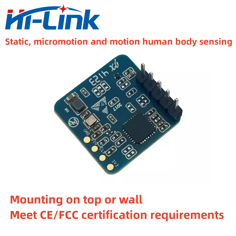 Hilink New 24g Human Presence Radar Module Hlk-Ld2410s Microampere ...