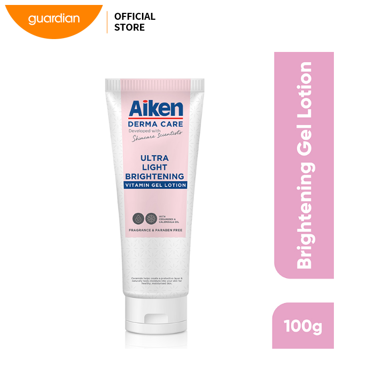 Aiken Derma Care Ultra Light Brightening Vitamin Gel Lotion 100G Lazada