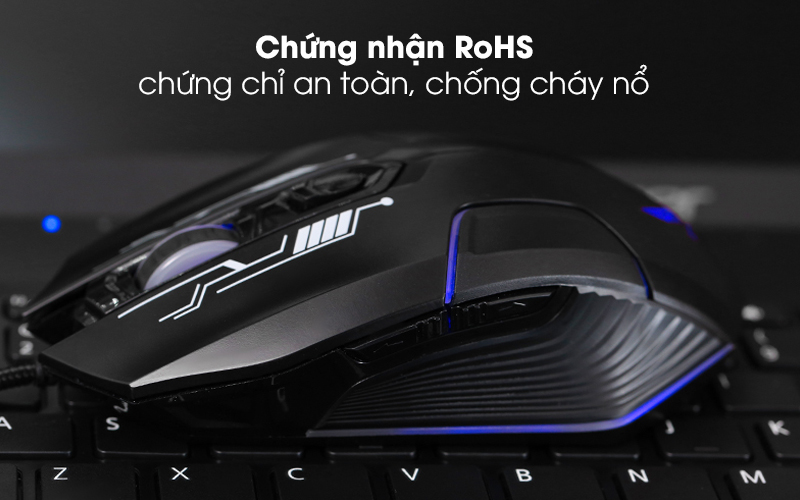 Chuột Gaming Zadez G-610M Đen ( Like New )