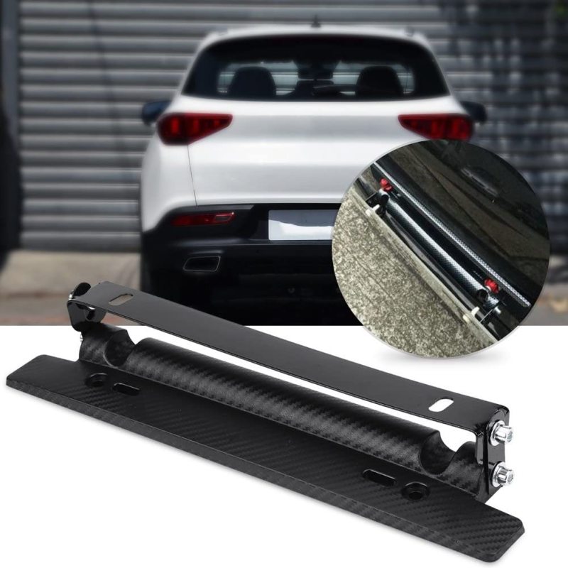 BFR1 License Plate Frames Universal Adjustable Tail Light Bracket Mount License Plate Holder