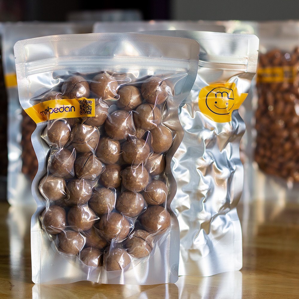 GÓI 1KG Hạt Mắc Ca nứt vỏ Đăk Lăk
