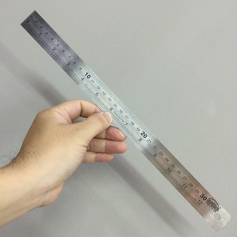 Thước sắt SureMark cao cấp 15cm, 30cm