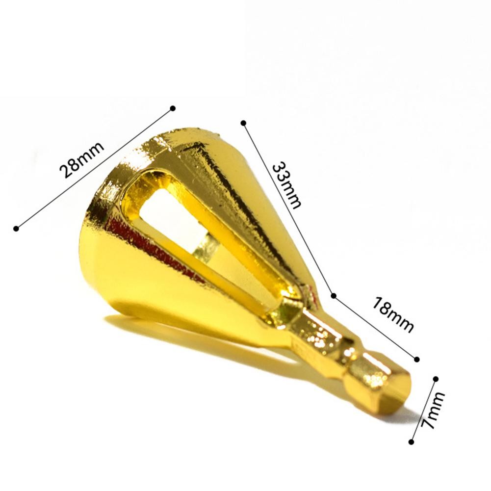 1PC Hex Handle HSS Deburring External Chamfer Tool Stainless Steel Removing Burr