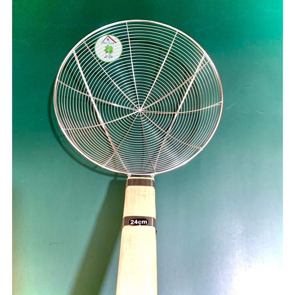 Vợt vòng cán gỗ (6 size từ 20cm đến 30cm)