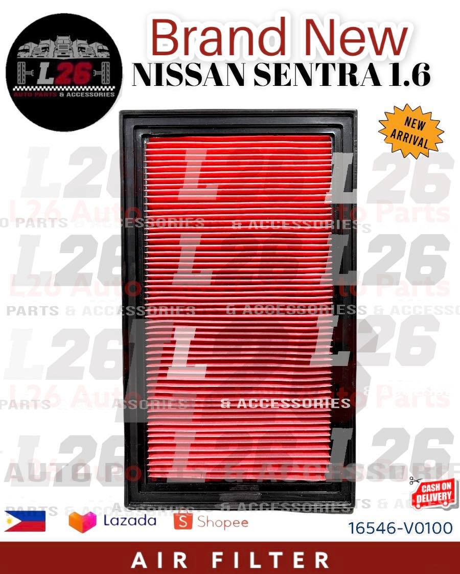 Air Filter for Nissan Sentra Sentra 1.6 16546V0100 Airfilter Lazada PH