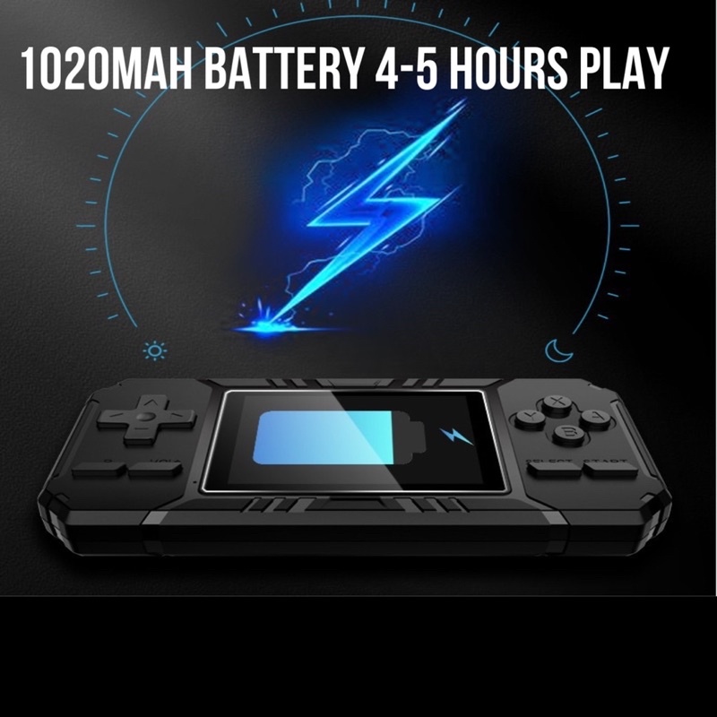 【Inventory ready 】♥ Free shipping+COD ♥Sup portable player retro mini game console Gameboy handheld game console 520 classic games