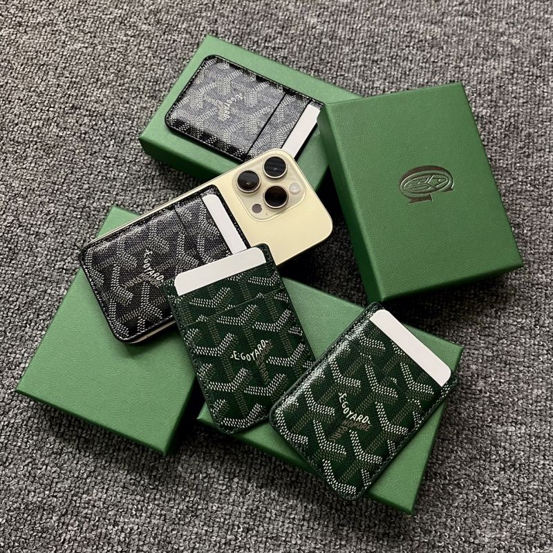 Fast Shipping Ready Stock Card Holder 2023 New Style Goyard Remake Magsafe  Goya Magnetic 2023 Trendy Dog Teeth Coin Purse w1