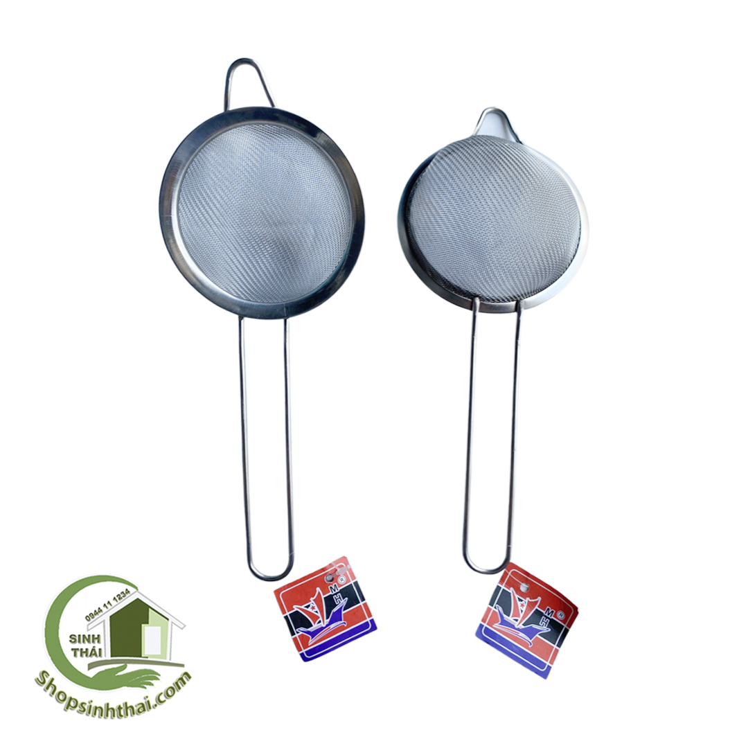 Dụng cụ vớt bọt lọc dầu, vợt nhỏ hớt bọt, vợt vớt dầu - rây hớt bọt inox