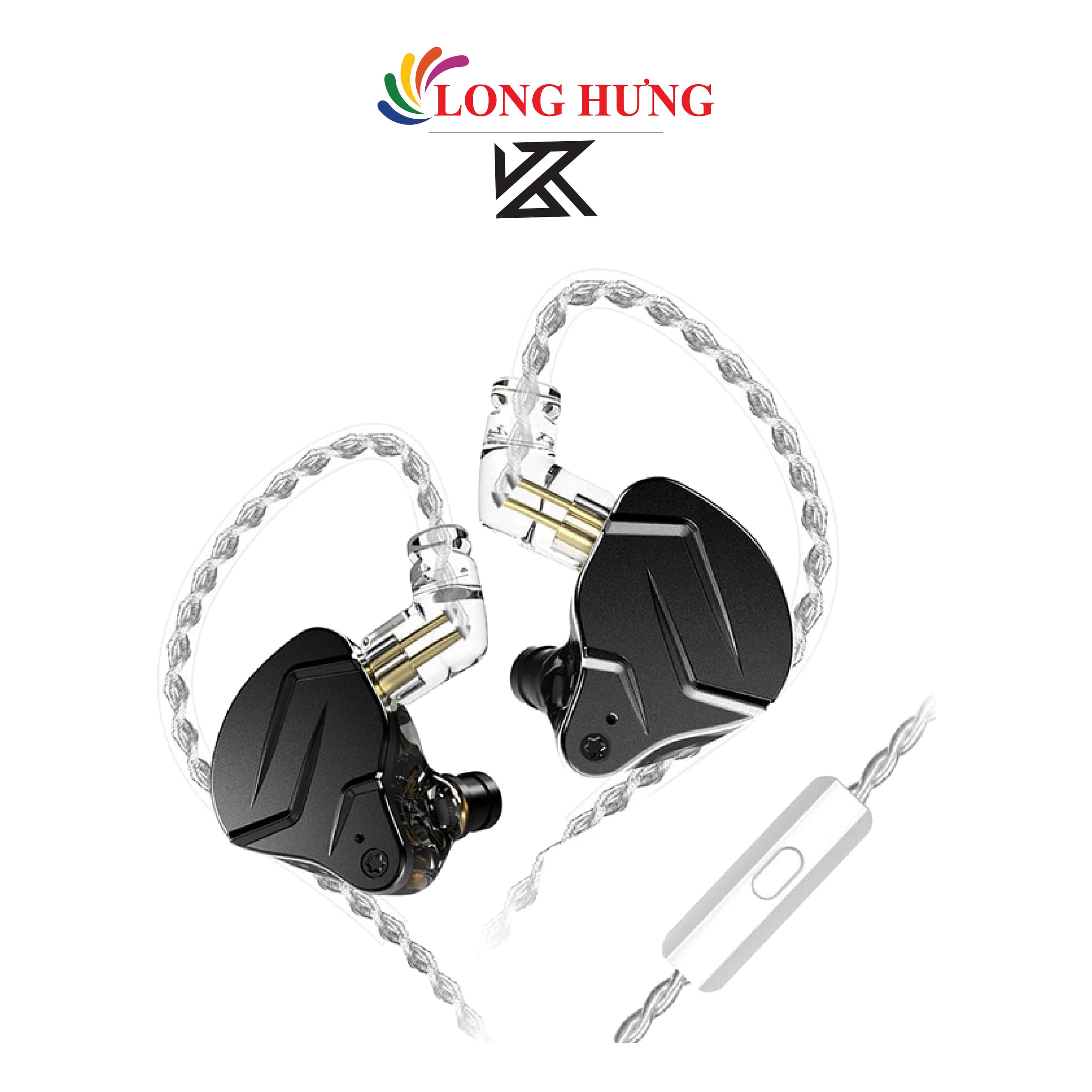 Tai nghe có dây có mic KZ ZSN PRO X - Hàng chính hãng - Kiểu dáng bắt mắt, nổi bật, tai nghe nhét tai đa dụng