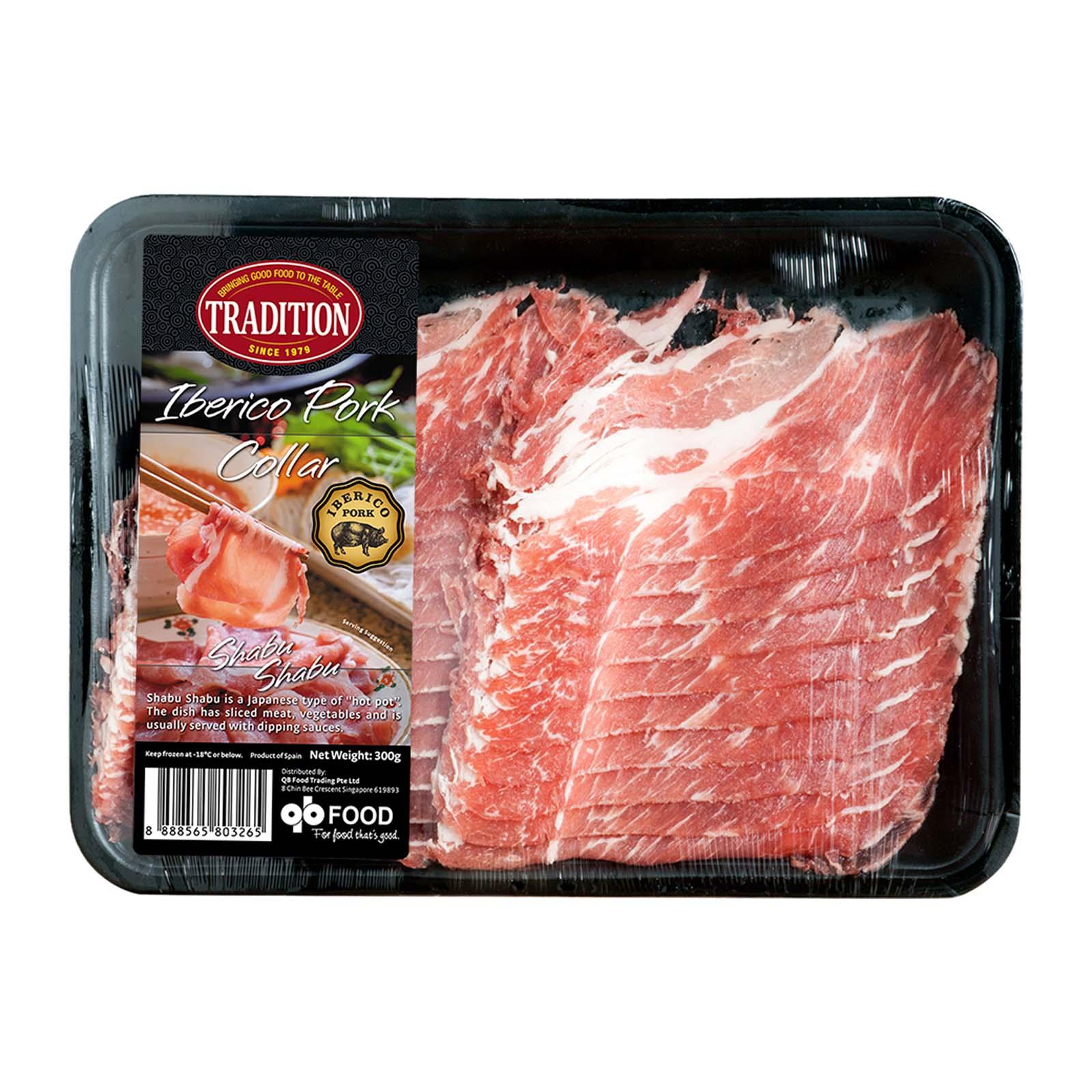 Tradition Spanish Iberico Pork Collar Shabu Shabu - Frozen | Lazada ...