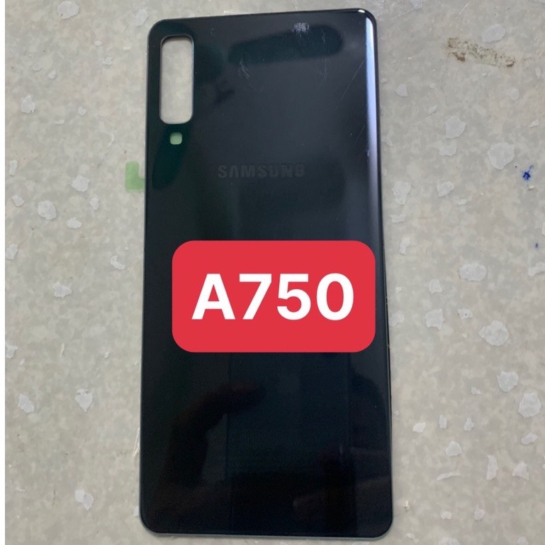 kính lưng( nắp lưng sau) zin hãng sam sung SM -A750/ A7 2018