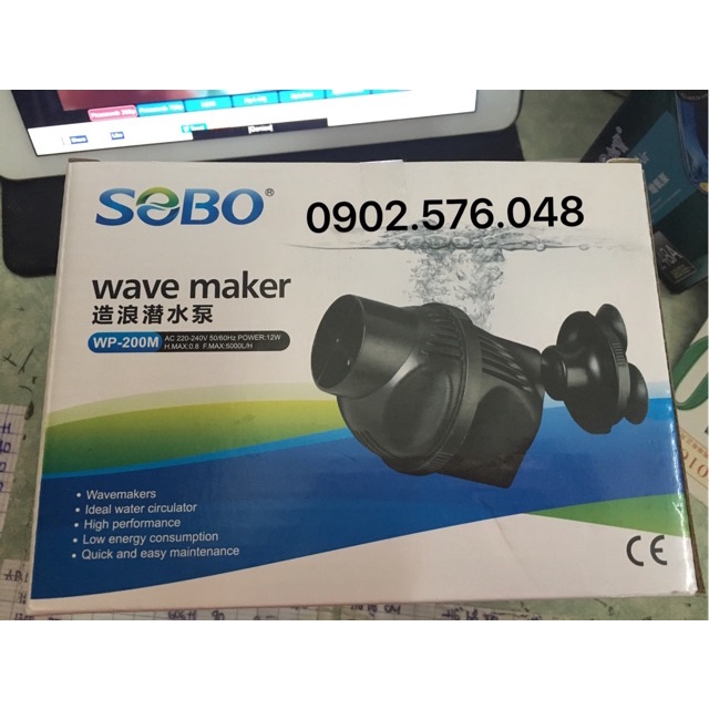 Máy Tạo Luồng Hồ Cá Sobo