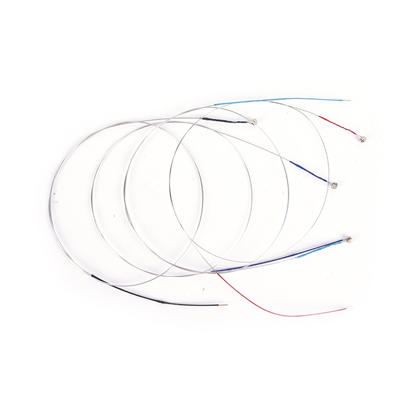 1set Violin Strings Set Steel Core E A D G Replacement For 3/4 4/4 Common Size. 