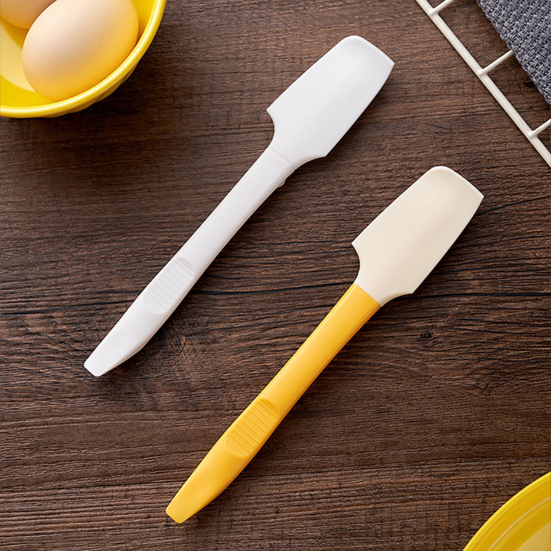 Silicone Mini Kitchen Spatula Cream Butter Cake Spatula Mixing Batter Scraper Brush Butter Mixer Fits All Kinds Of Jars And Cans. 