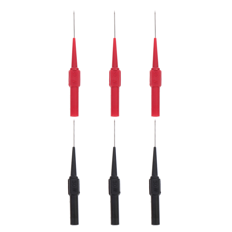 PickEgg 6Pcs Multimeter Test Needles Electrical Test Probe Replacement Tester Needle