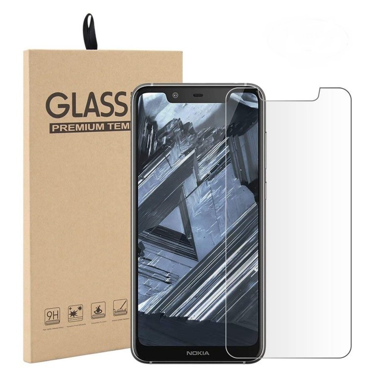 Kính cường lực trong suốt Nokia 5.1 Plus / Nokia X5 (Kèm miếng lau)