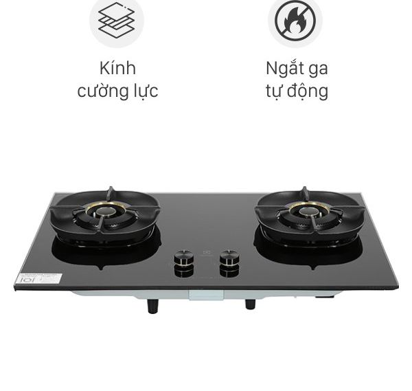Authentic Electrolux ehg8250bc-original gas stove + ignition: fast battery IC ignition, light-tempered glass-24 months warranty