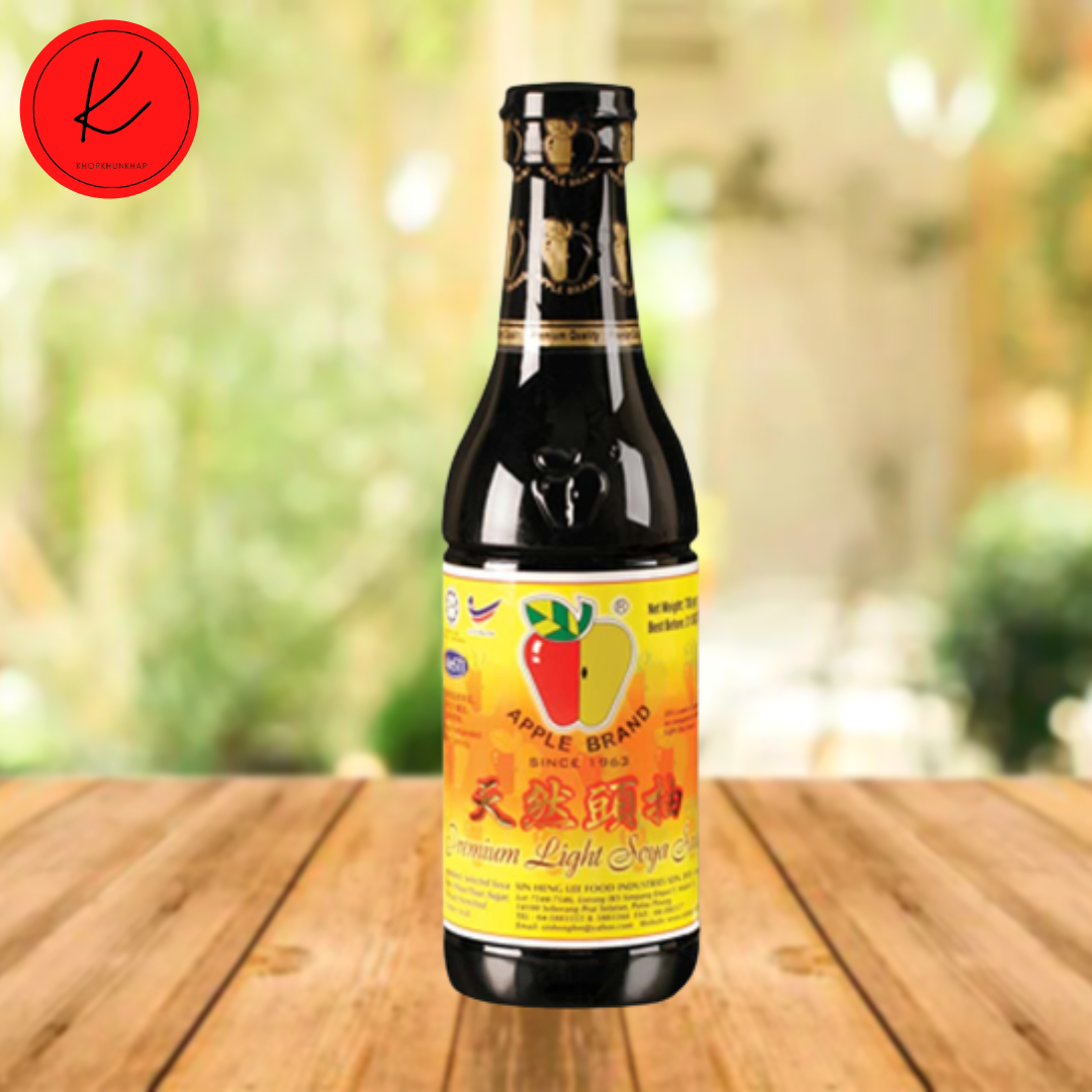 APPLE BRAND Golden Light Soya Sauce / Apple Brand Golden Light Soya