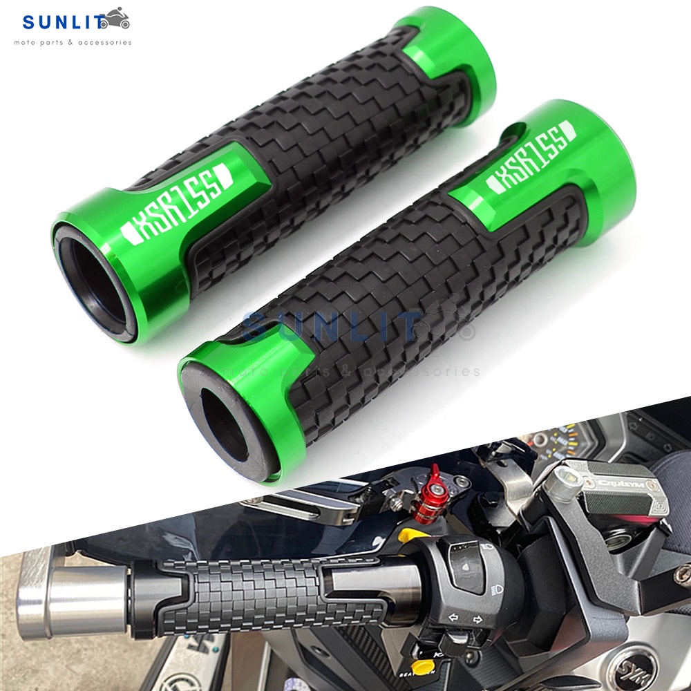 Vỏ bọc tay lái xe máy chống trượt in logo 22mm cho yamaha xsr155 xsr 155 xsr 7 / 8 "