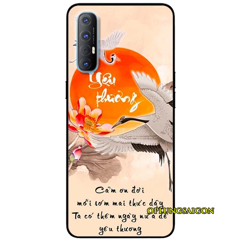 Ốp lưng dành cho oppo reno 2z - reno 2f - reno 3 - reno 3 pro - reno 4 - reno 4 pro mẫu yêu thương
