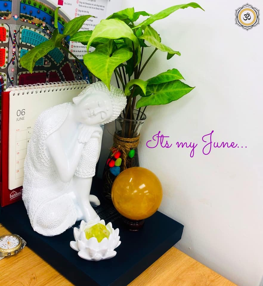 Tượng Phật Vô Ưu Nghiêng Trái Om Home