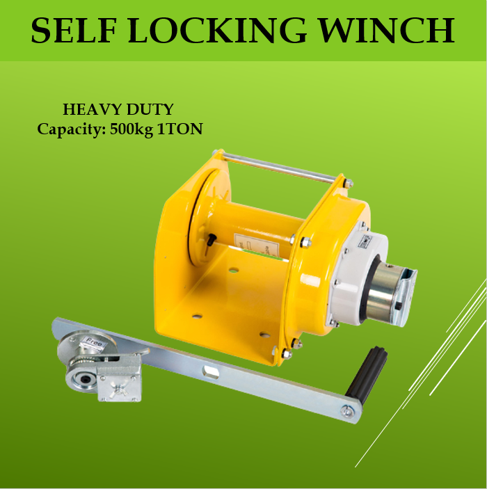 500kg 1T Self locking Hand Winch Hand Ratchet Wire Rope Winch Manual Winch To lift pull Lazada PH