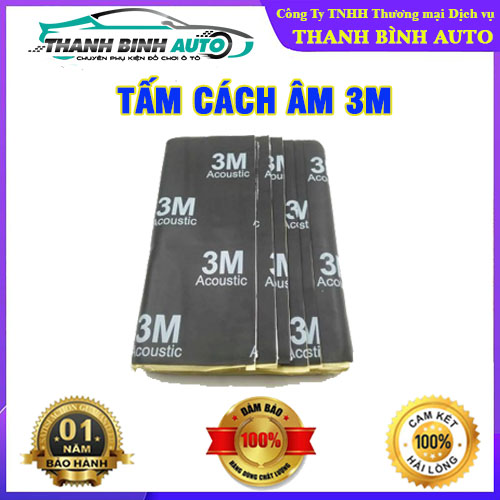 Tấm cách âm 3m - chống ồn chịu nhiệt tốt