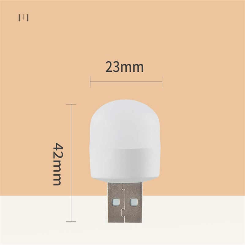 4 Chiếc Đèn Ngủ Cắm USB/Đèn LED Đọc Sách Bảo Vệ Mắt/Đèn Đọc Sách Nhỏ Đầu Giường Sạc USB Điện Thoại Di Động Cho Máy Tính