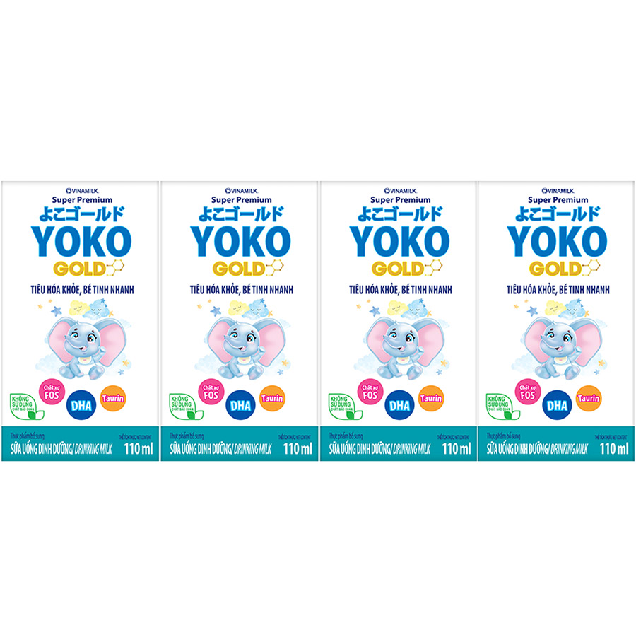 THÙNG 48 HỘP SỮA BỘT PHA SẴN YOKO (110ML)